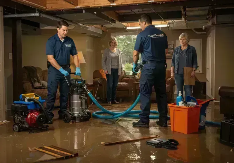 Basement Water Extraction and Removal Techniques process in Preston Heights, IL